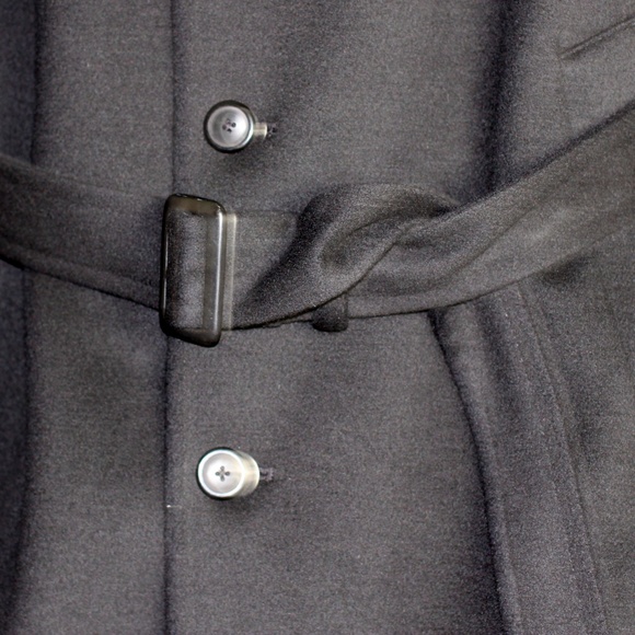 Michael Kors Belted 100% Wool Long Coat - Picture 5 of 8
